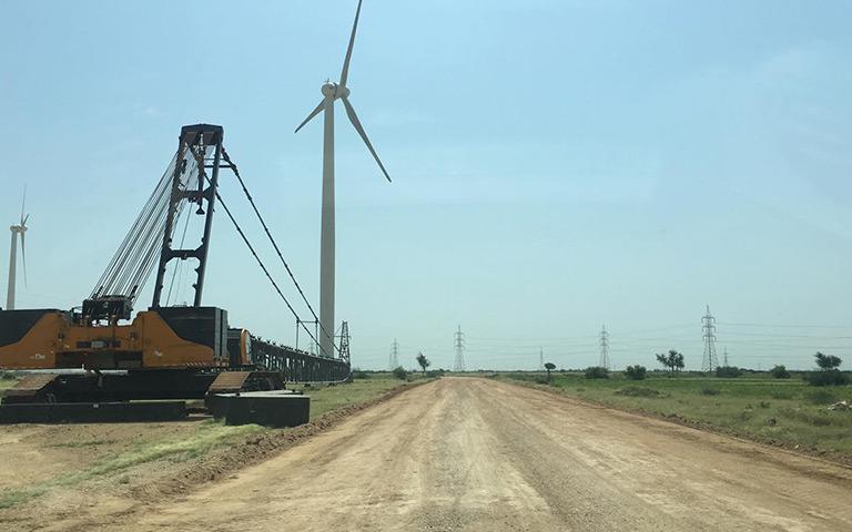 三峽一期（TGF）風電場道路施工2